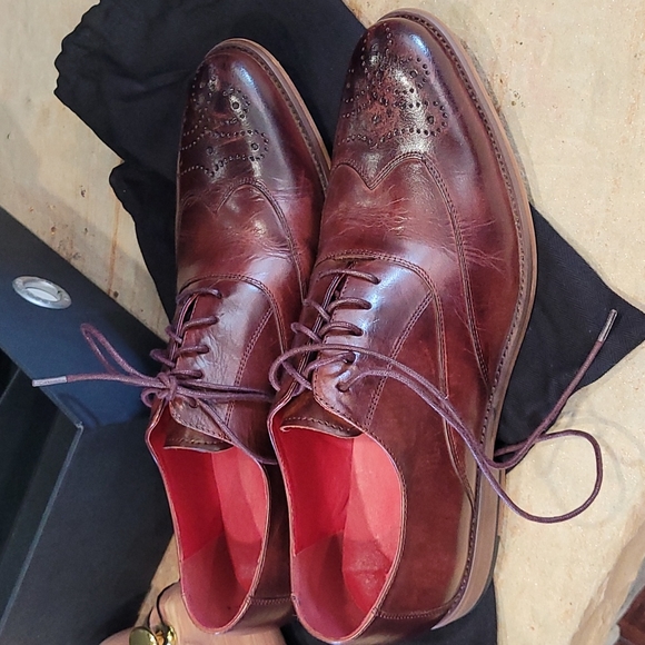 BOLVAINT Paris Burgandy Shoes 41/7-7.5 main image 9